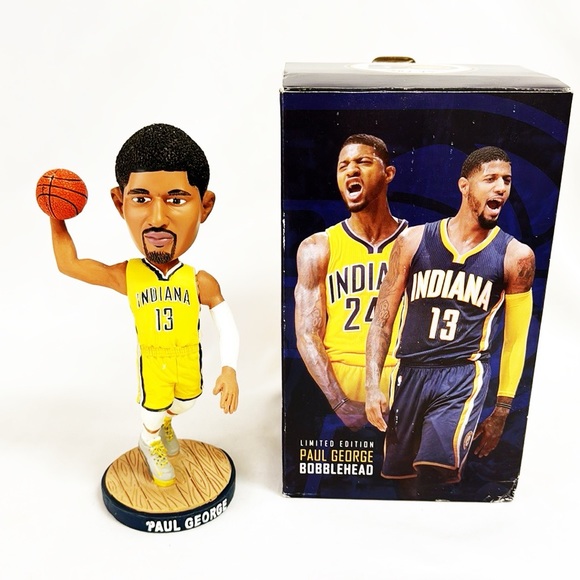 PAUL GEORGE Bobblehead Indiana Pacers #13 Limited Edition New In Box! - Picture 1 of 3